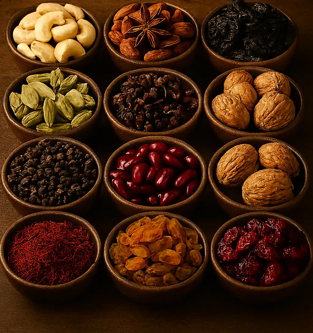 Dry Fruits & Spices